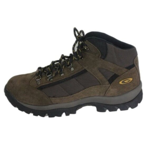 Hi-Tec Men's Size 7 M Brown Suede Nova Lite II Mid Hiking Work Outdoor Boots - Picture 1 of 7